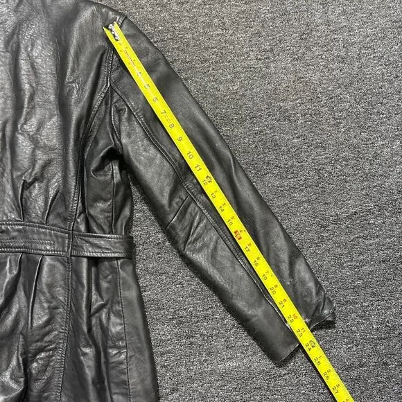 Vintage new york company leather coat - Picture 5 of 6